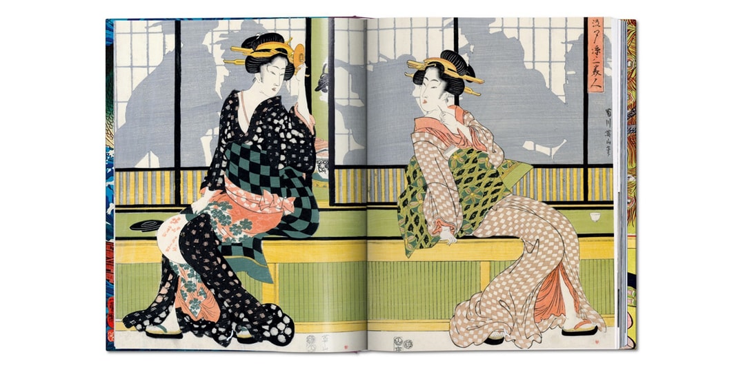 Ташен исследует историю и влияние японских гравюр на дереве в новой книге формата XXL