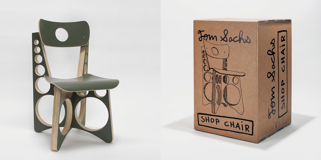 Tom Sachs поделился эксклюзивными подробностями о выпуске стула Shop в оливково-сером цвете