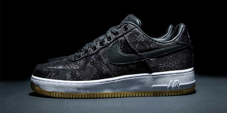 nike clot af1 rose gold