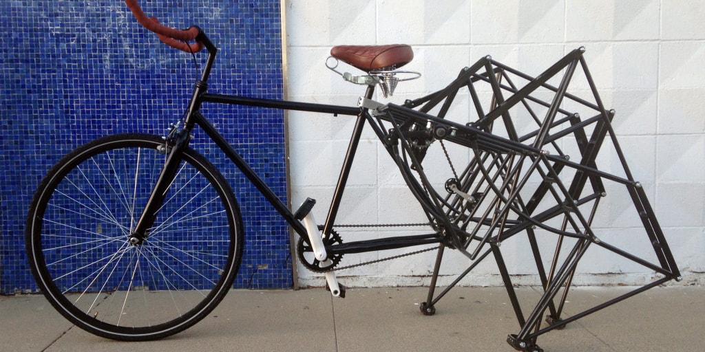 Этот прогулочный велосипед — скульптурное произведение искусства