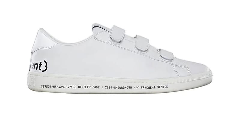 7 MONCLER FRAGMENT HIROSHI FUJIWARA Fitzroy Velcro Sneakers