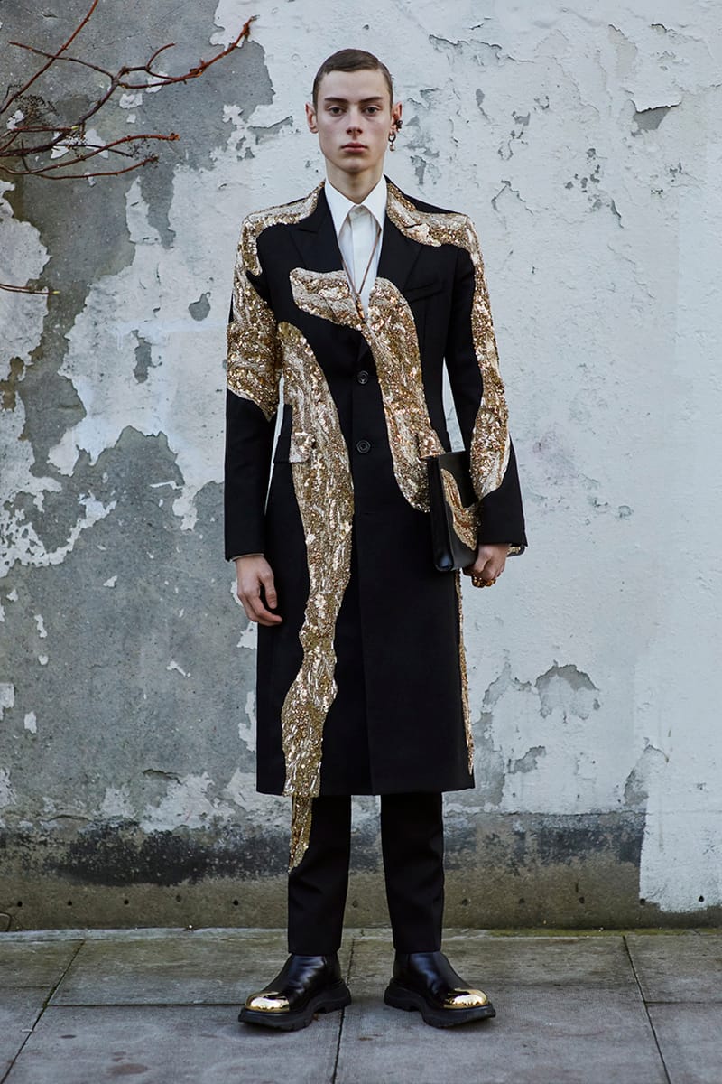 Alexander mcqueen mens discount coat