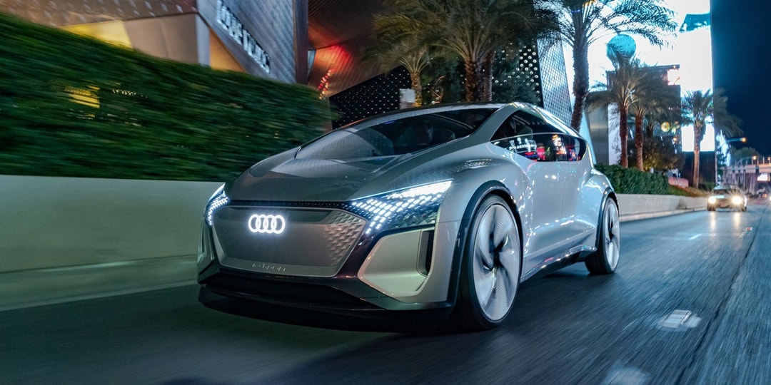 Audi демонстрирует свой гиперфутуристический концепт-кар AI:ME на выставке CES 2020