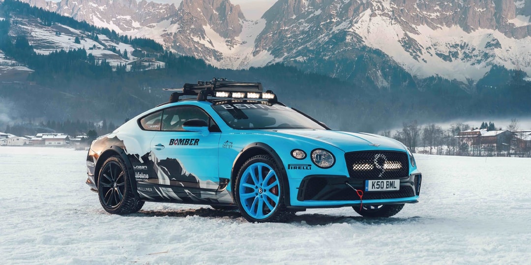 Bentley готовит свой Continental GT к гонкам по снегу