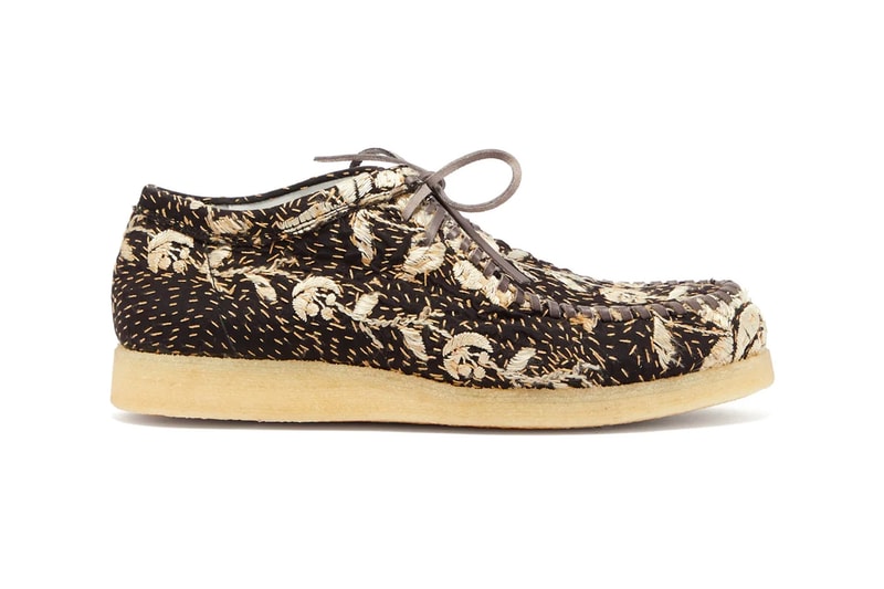 By Walid Inno Top-Stitched Antique Textile Mocassins | Hypebeast
