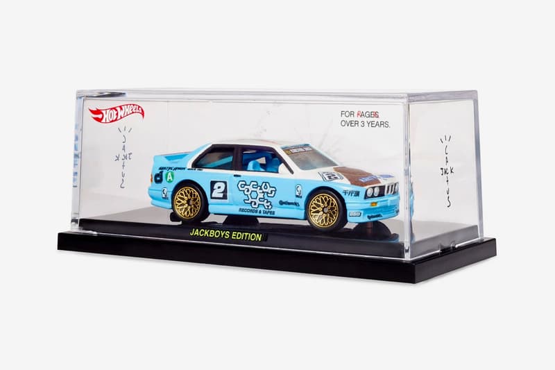 Cactus Jack x Hot Wheels BMW M3 E30 "JACKBOYS Edition" Giveaway Hypebeast
