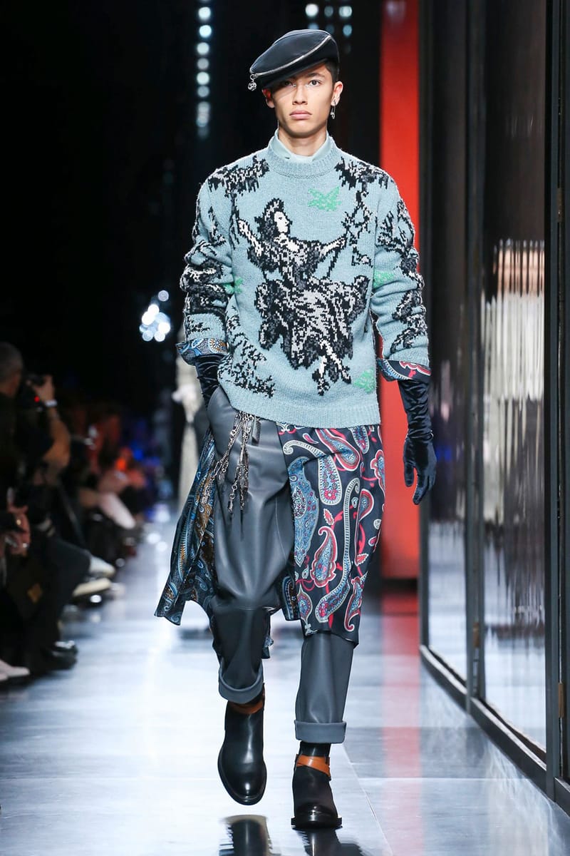DIOR 20aw JUDY BLAME ストール Dior Fall/Winter 2020 Menswear Collection Runway | Hypebeast