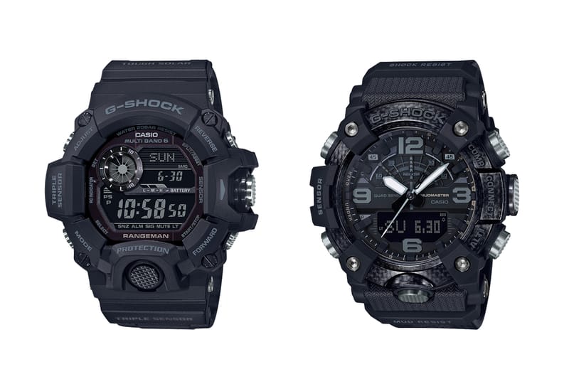 G SHOCK MASTER OF G Blacked Out Edition Watches Hypebeast