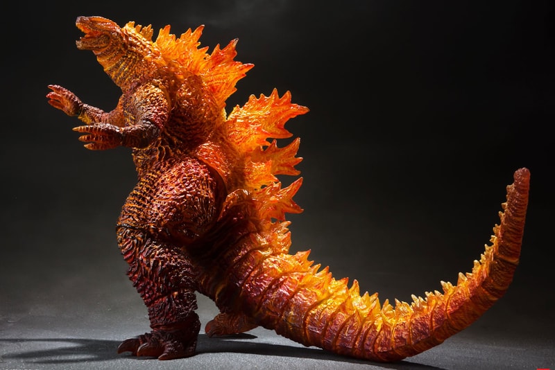 Godzilla Burning Toy Figure by Bandai & Sideshow | Hypebeast