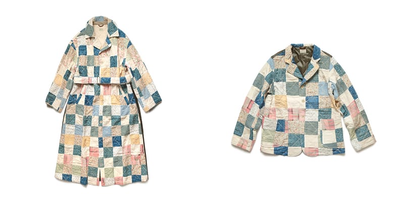 KAPITAL American Quilt Trench Coat | Hypebeast