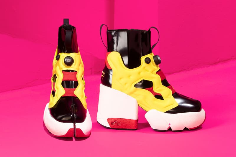 reebok instapump maison margiela