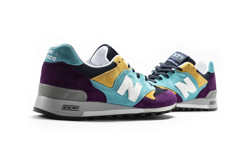 New balance 577 mens hot sale purple