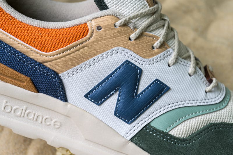 New balance 997 outlet blue green