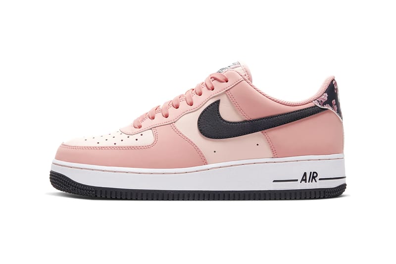 Pink leather best sale air force 1