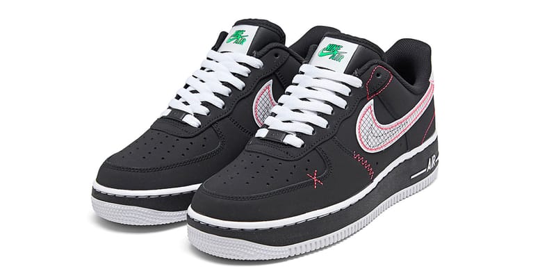 Nike air force 1 best sale lv8 pink and black