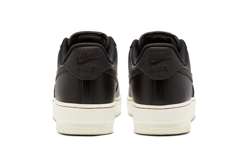 nike air force 1 black and tan