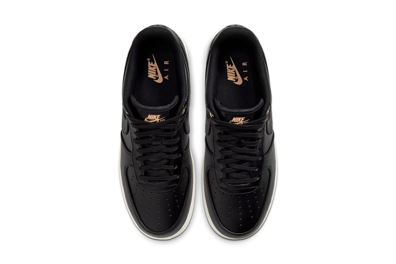 Air force 1 hot sale black and tan