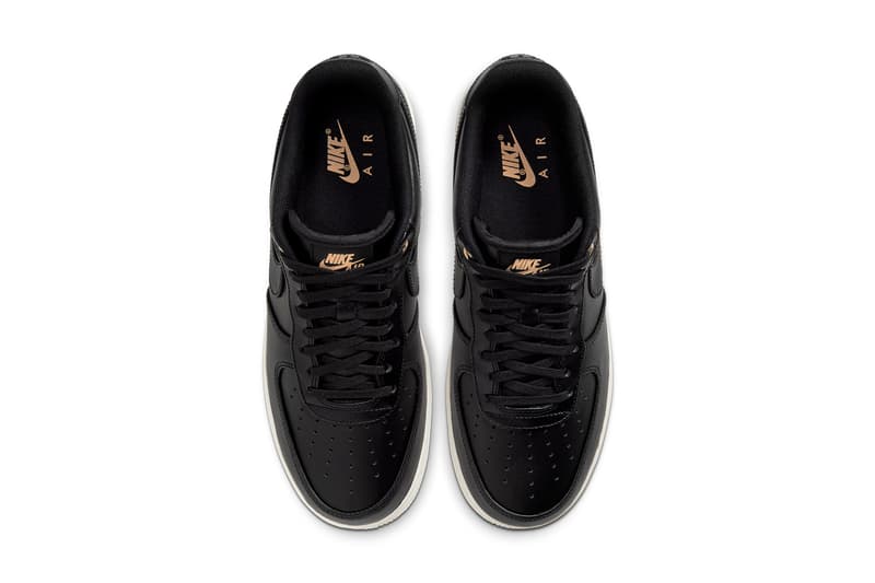 nike air force 1 black and tan