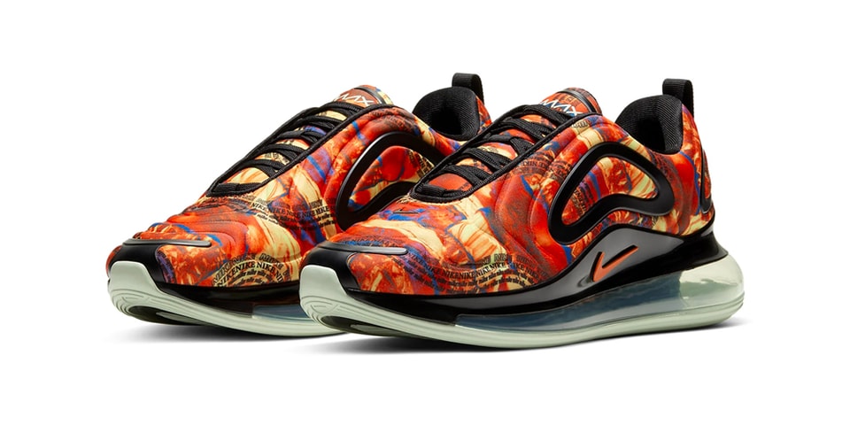 Nike air max 720 schwarz orange Clearance