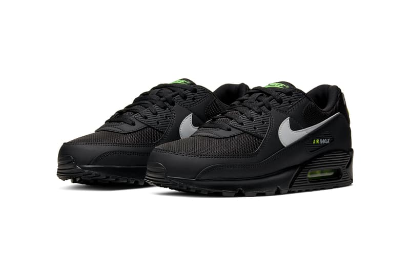 nike air max 90 volt black