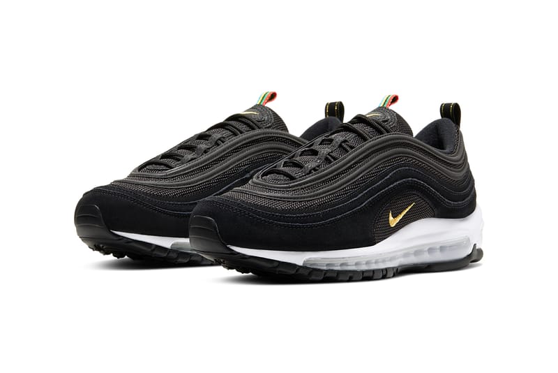 Air max 97 qs black cheap metallic gold white