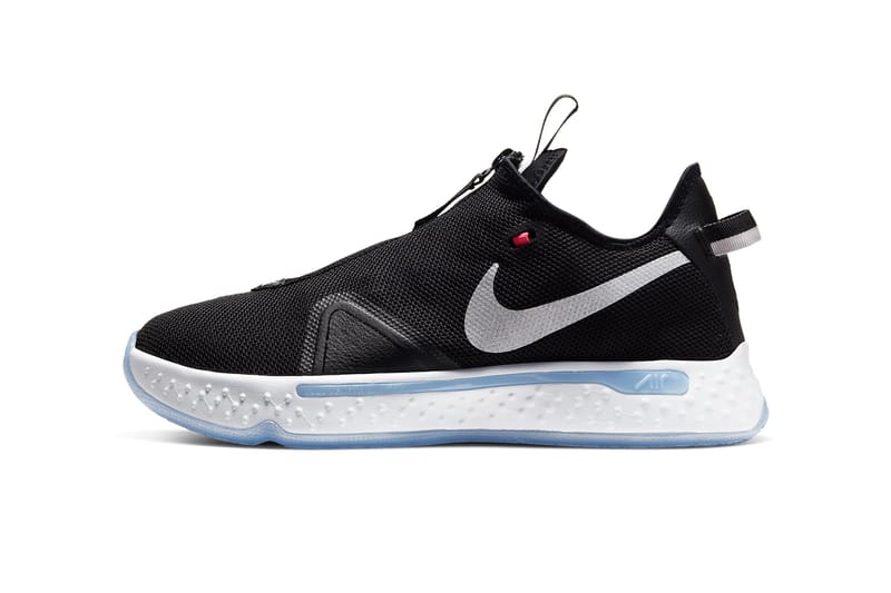 Paul george shoes black best sale and white