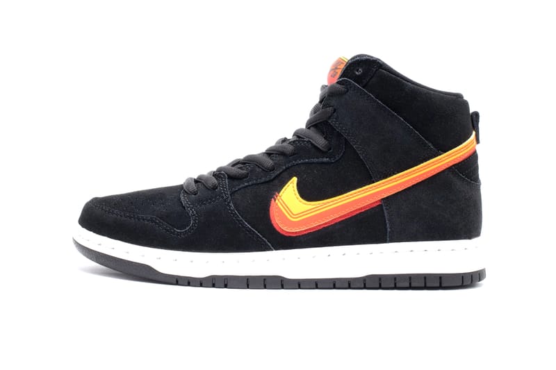 Nike sb dunk high on sale black