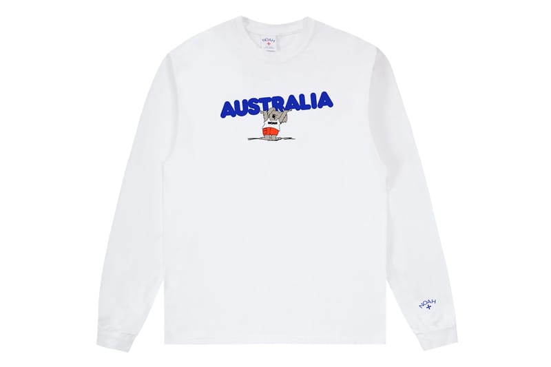 NOAH Australia Fire Benefit Long-Sleeve Tees | Hypebeast