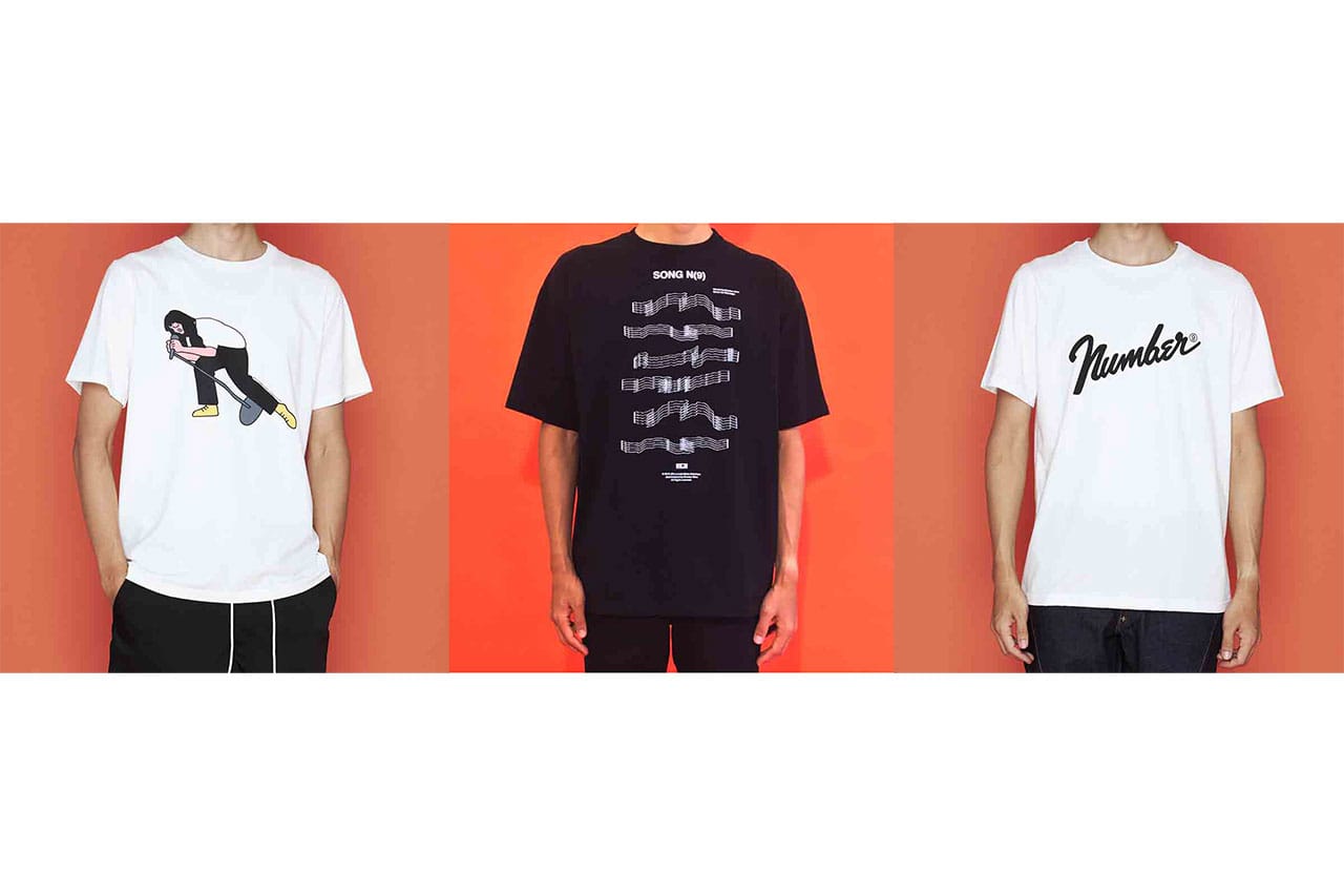 NUMBER (N)INE × GOD SELECTION XXX Tシャツ/カットソー(半袖/袖なし) オンラインストア正規店