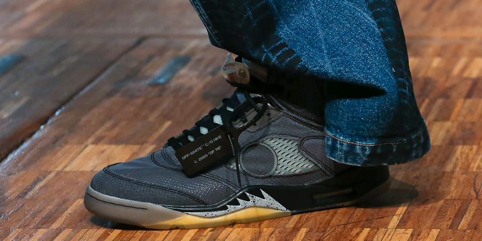 Off-White⢠x Air Jordan 5 Collab Paris Fashion Week | HYPEBEAST