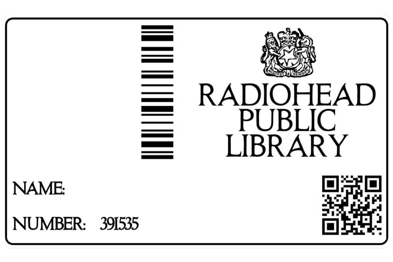 Radiohead Public Library Archive of Rare Music Hypebeast