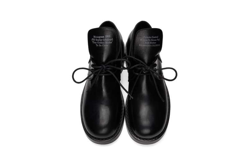 Raf Simons Black Laced Up Low Derby Shoe | HYPEBEAST