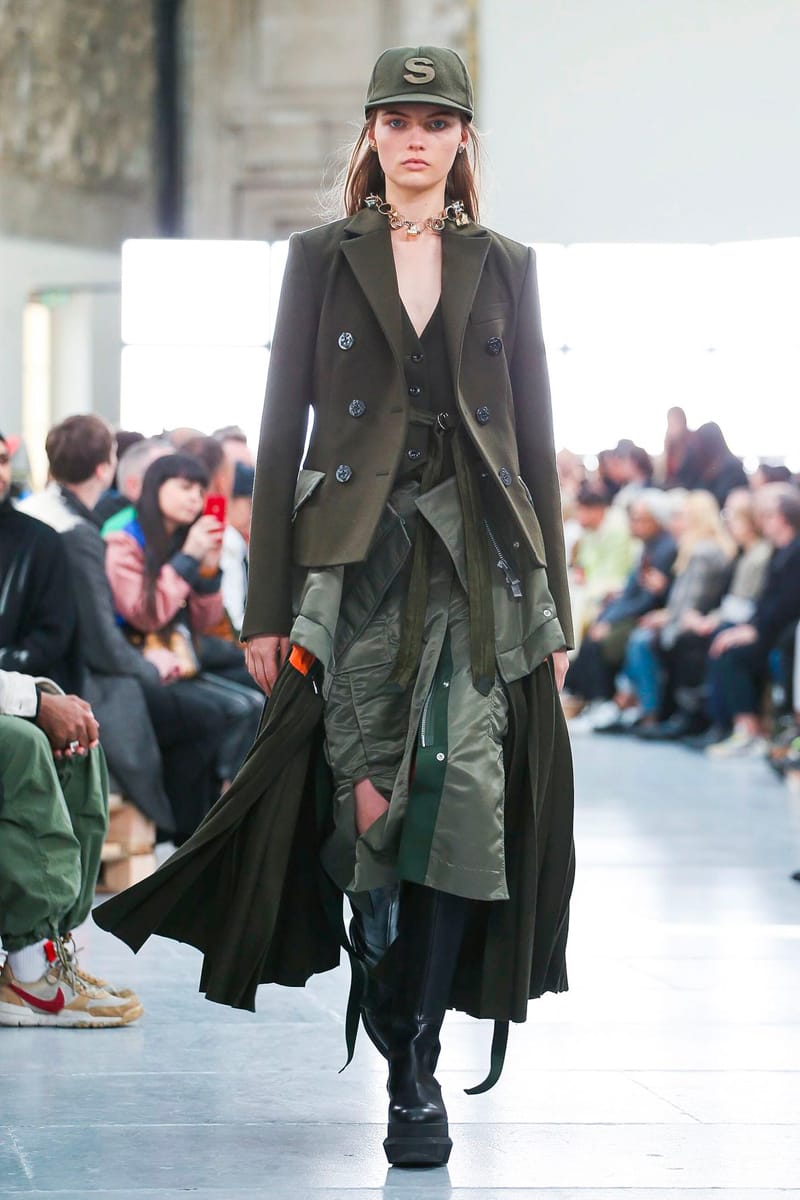 sacai Fall Winter 2020 Collection Runway Paris Fashion Week