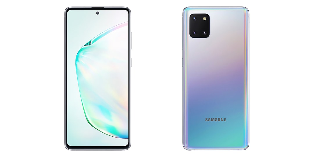 Samsung анонсирует «облегченные» версии Galaxy S10 и Note 10