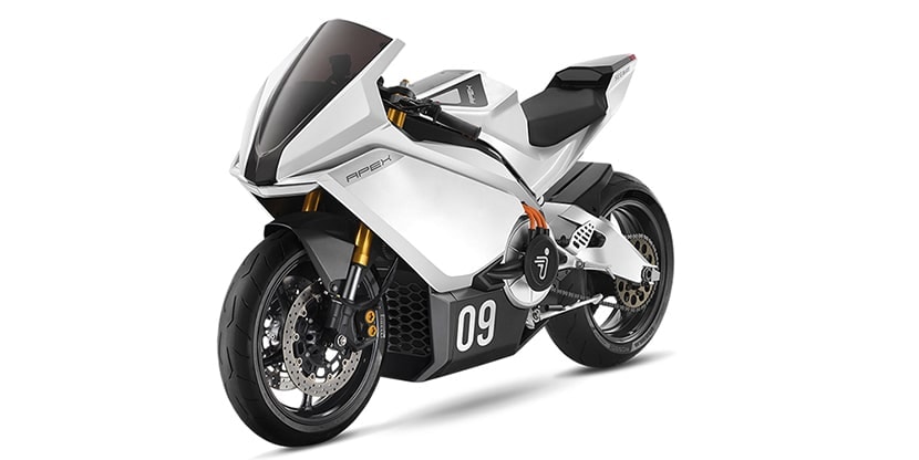 Segway представляет первый в мире концепт электрического мотоцикла APEX