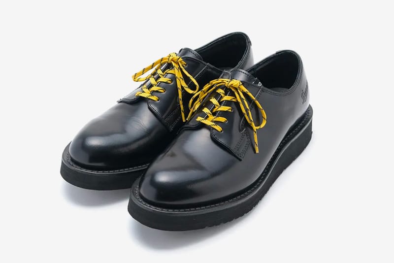 SOPHNET. x Danner Black Leather Postman Shoes | Hypebeast