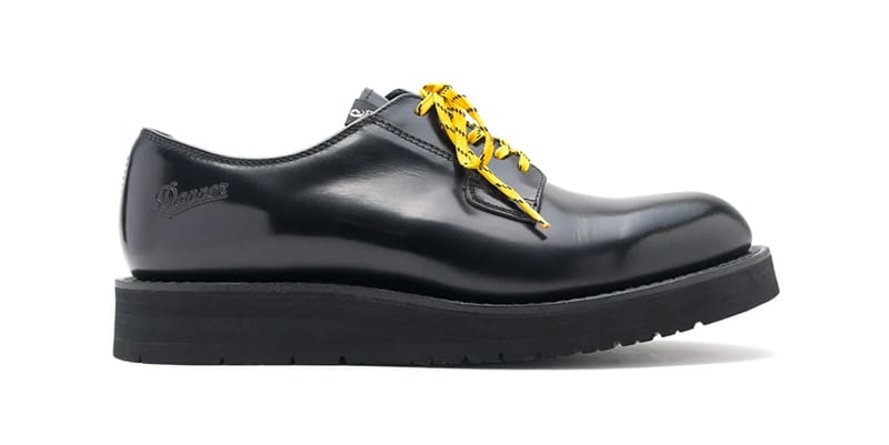 SOPHNET. x Danner Black Leather Postman Shoes | Hypebeast