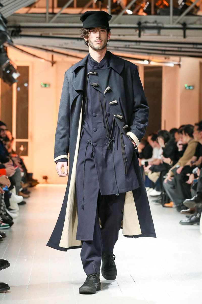 Yohji yamamoto cheap trench coat