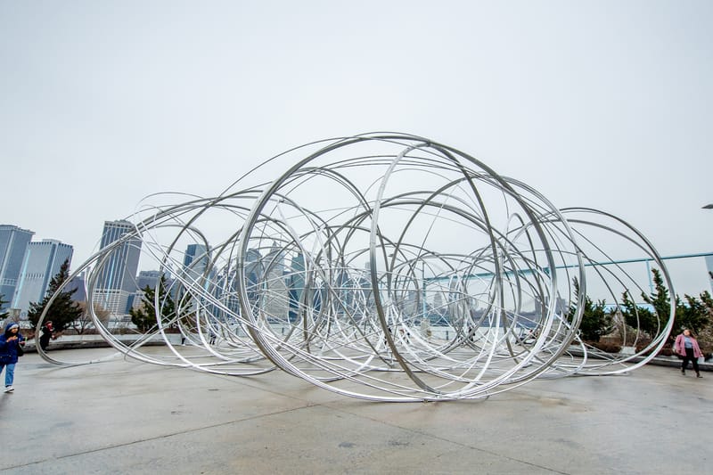 Antony Gormley 'New York Clearing' CONNECT, BTS | Hypebeast