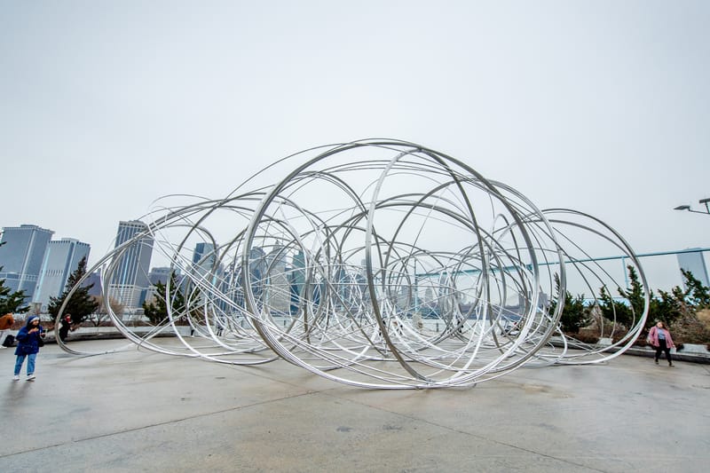 Antony Gormley 'New York Clearing' CONNECT, BTS | Hypebeast