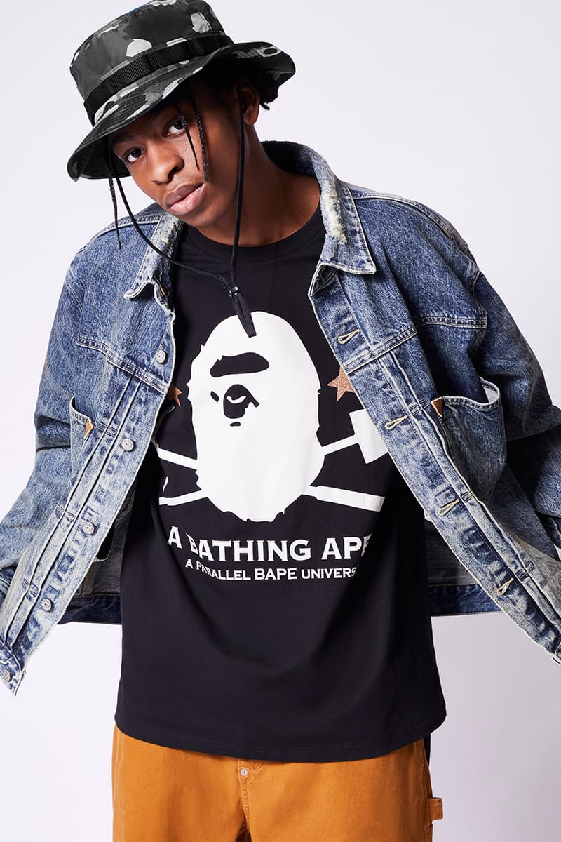 Bape on sale gold jacket