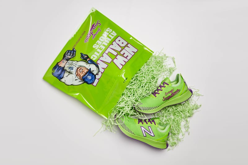 New balance big hot sale league chew sneakers