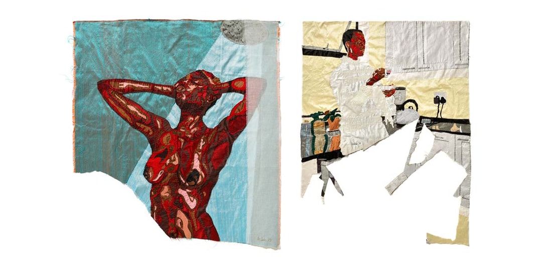 Выставка Билли Зангева «Солдат любви» представляет замысловатые шелковые вышивки
