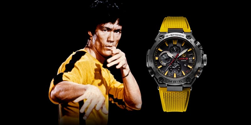 G shock 2024 yellow and black