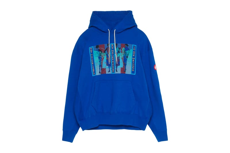 Cav empt 2025 blue hoodie