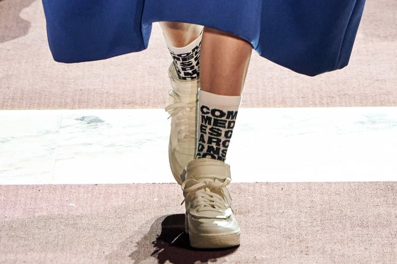 comme de garcon nike collab
