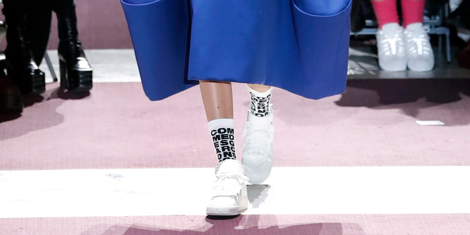 custom air force 1 comme des garcons