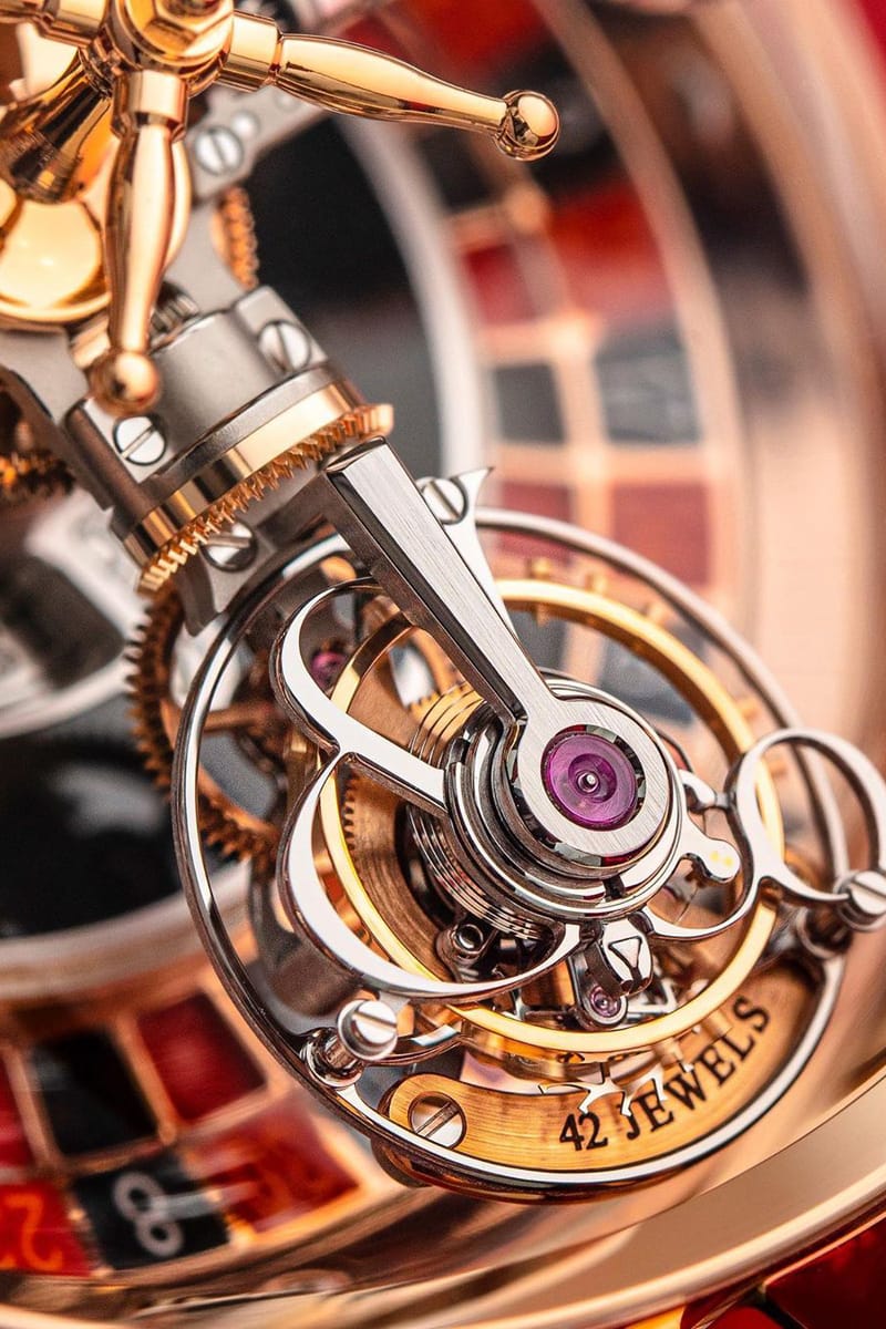 Drake Jacob Co. Astronomia Casino Watch Info Hypebeast