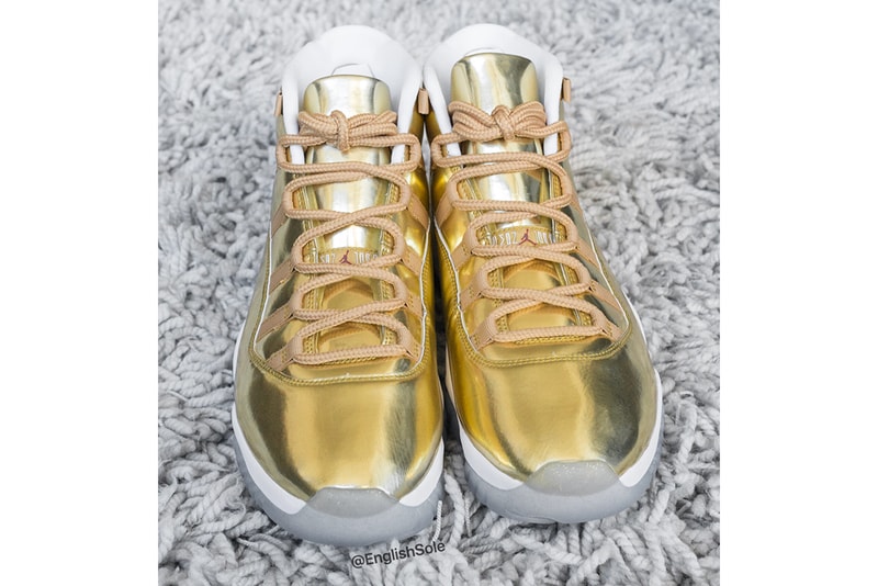 Gold hotsell retro 11s