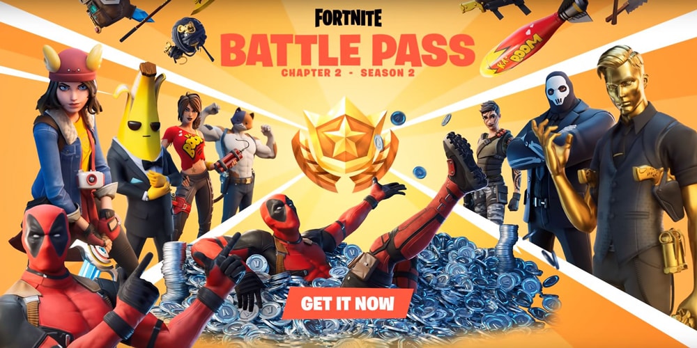 Второй сезон «Fortnite: Глава 2» приносит новый боевой пропуск на шпионскую тематику и добавляет Дэдпула